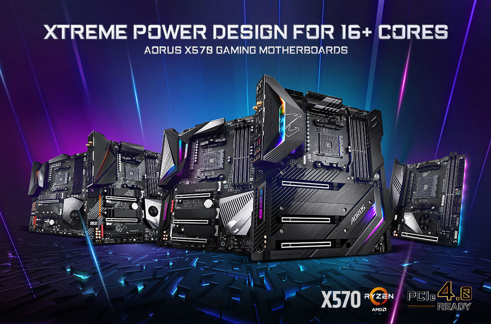 AORUS XTREME POWER: X570 AORUS GAMING Motherboards Lead The New Era Of Gaming Performance