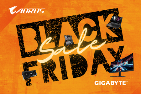 GIGABYTE's Black Friday Sale on Gaming Laptops, 4K OLED Monitors, Motherboards, and VGA