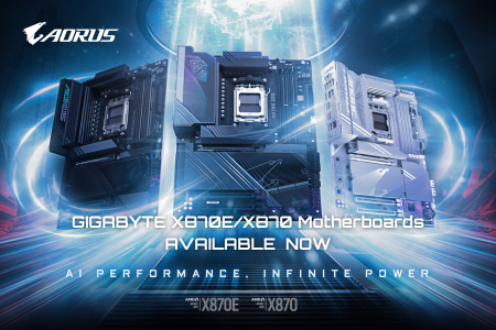 GIGABYTE X870E/X870 Motherboards Unleash the AI Performance, Infinite Power⁠